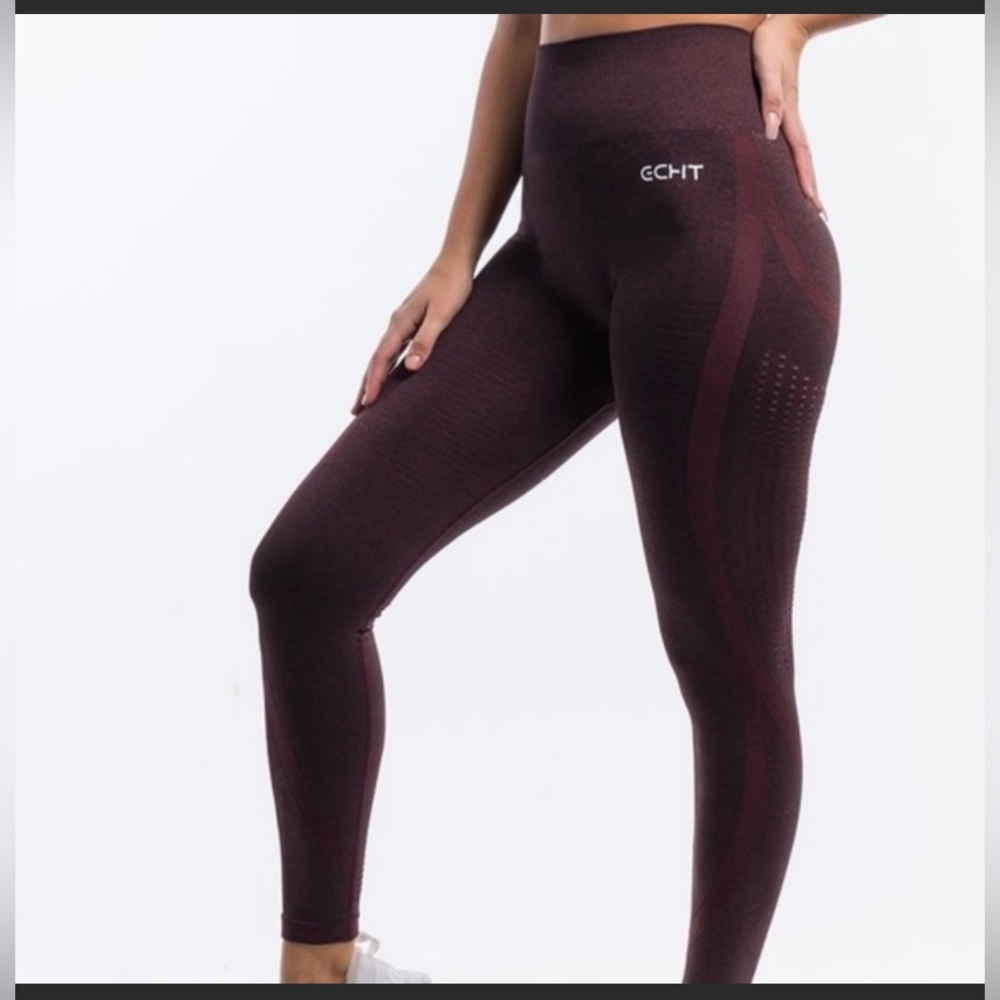 ECHT Burgundy Leggings